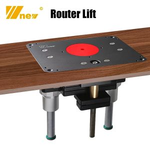 【Shipped from within the USA】Heavy Duty Wood Router Inserted Lift Trim Router Lift Systems Router Plate Plate For Makita Woodworking Trimming Machine Router