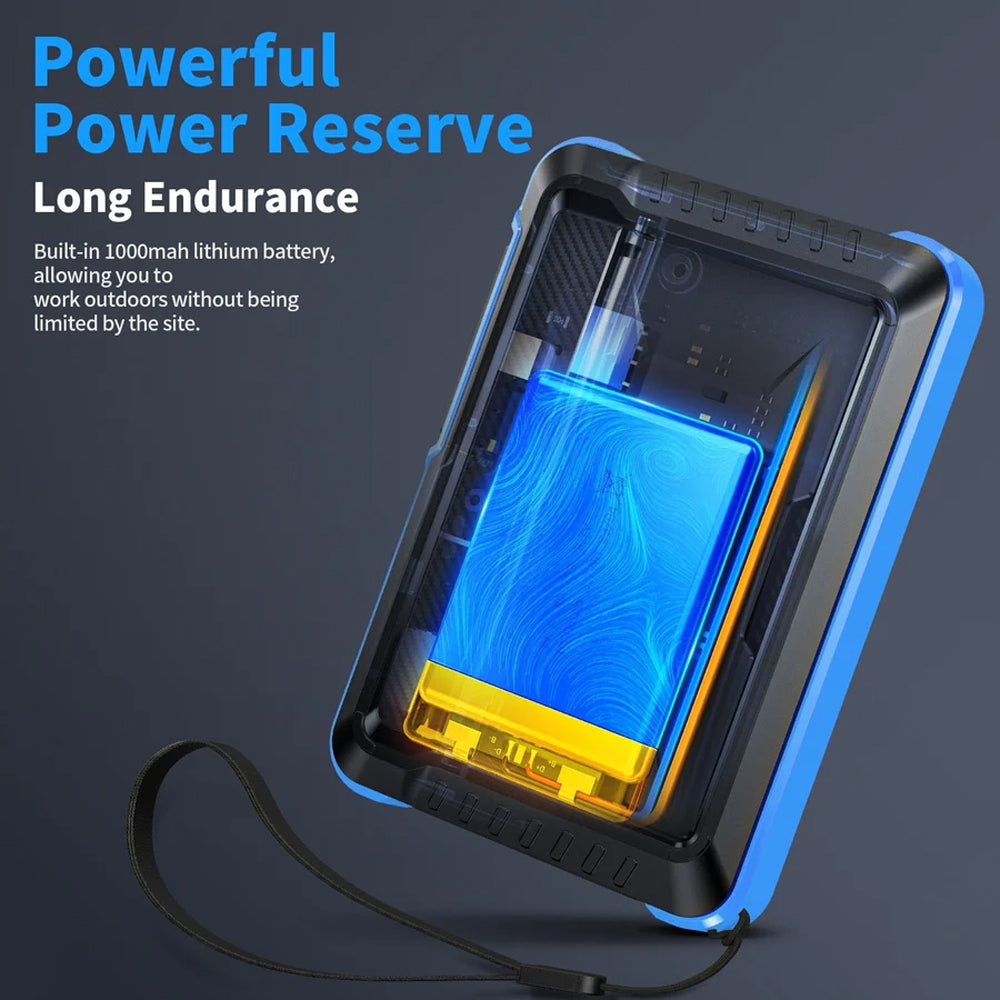 FNIRSI DSO152 Mini Handheld Digital Oscilloscope Appearance Updated to Blue - Image 5
