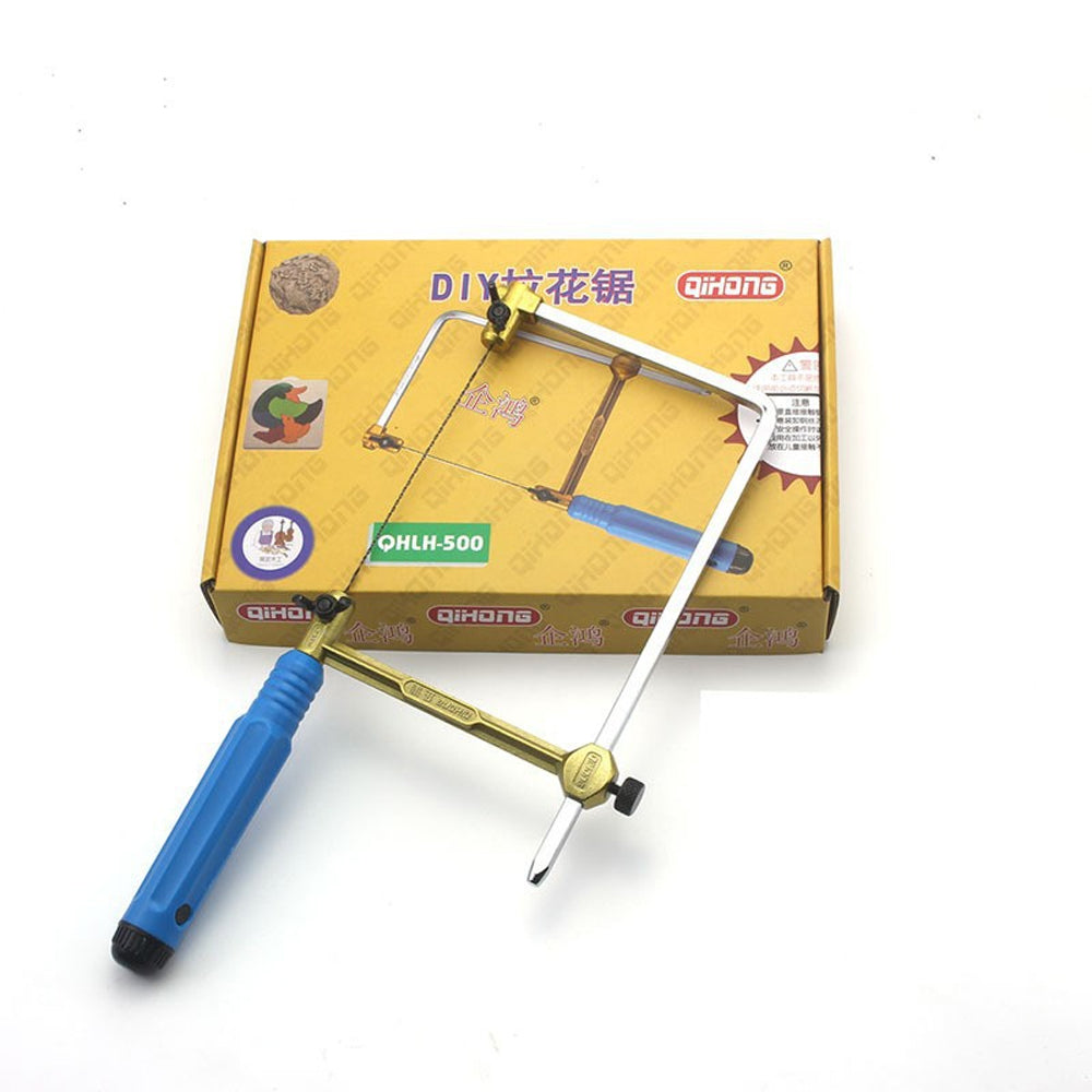 Adjustable Mini Hand Saw U Type Jeweler's Bow for Jewelry DIY Tools Woodwork Craft Set Blade - Image 2