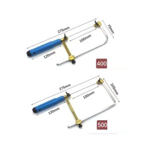 Adjustable Mini Hand Saw U Type Jeweler's   Bow for Jewelry DIY Tools Woodwork Craft    Set  Blade
