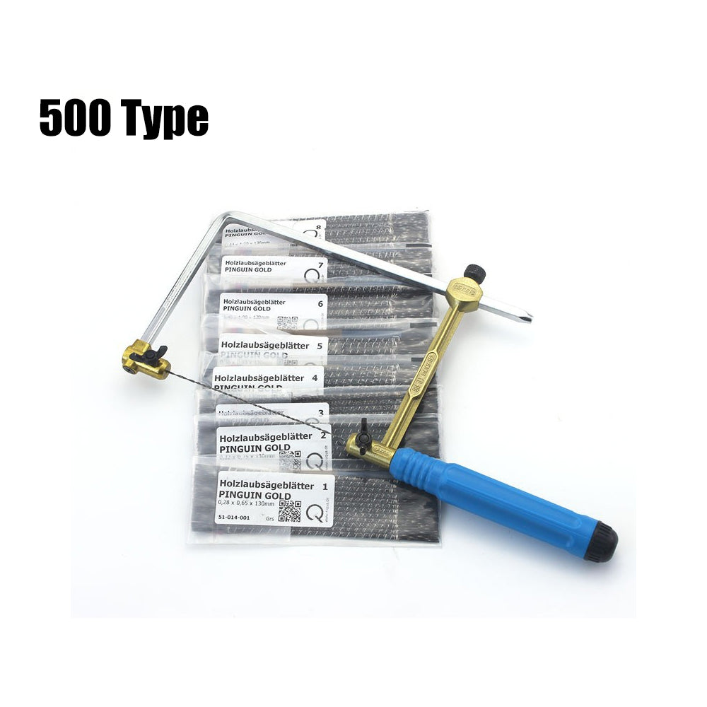 Adjustable Mini Hand Saw U Type Jeweler's Bow for Jewelry DIY Tools Woodwork Craft Set Blade - Image 8