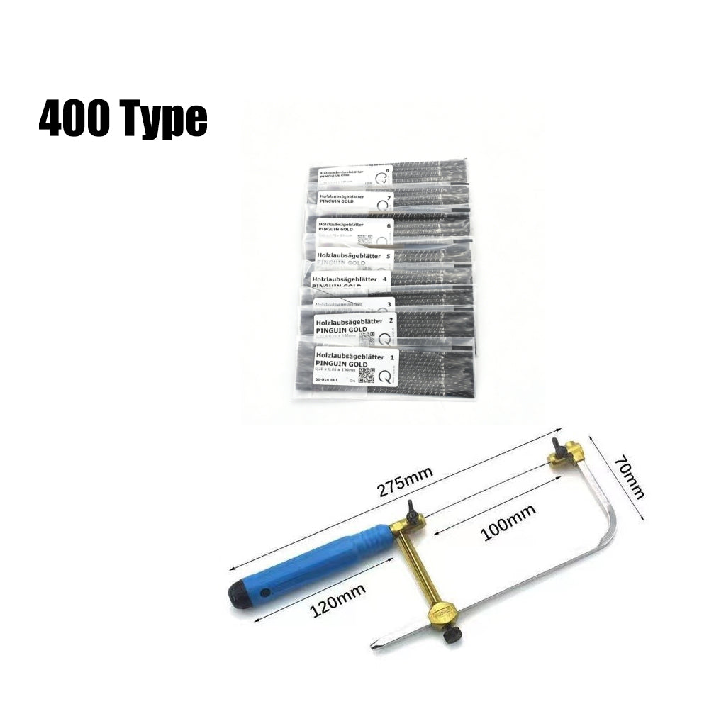 Adjustable Mini Hand Saw U Type Jeweler's Bow for Jewelry DIY Tools Woodwork Craft Set Blade - Image 7