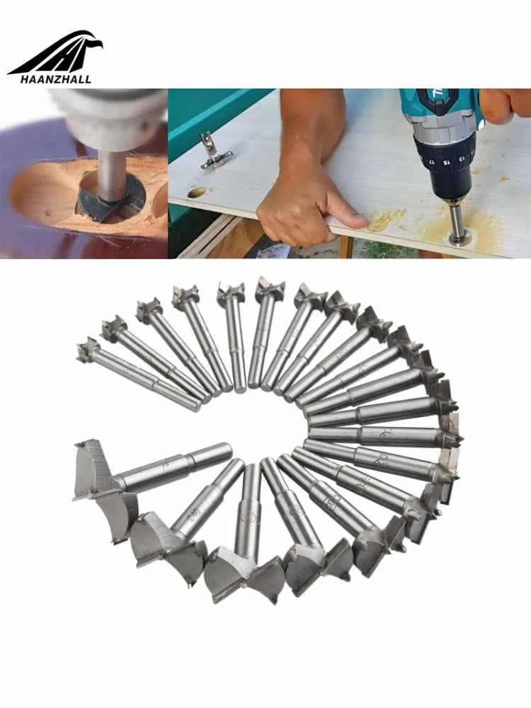 16PCS/20Pcs/23PCS set 14-50mm Forstner Drill Bits Woodworking Self Centering Hole Saw Cutter - Image 3