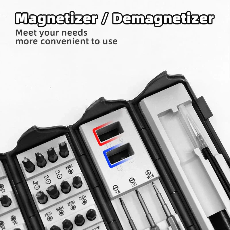 128 in 1 Precision Screwdriver Set Multi Tools Set Roll Type Hand Tool Set Screw Driver Kit High Quality Alloy for Home & Repair - Image 4