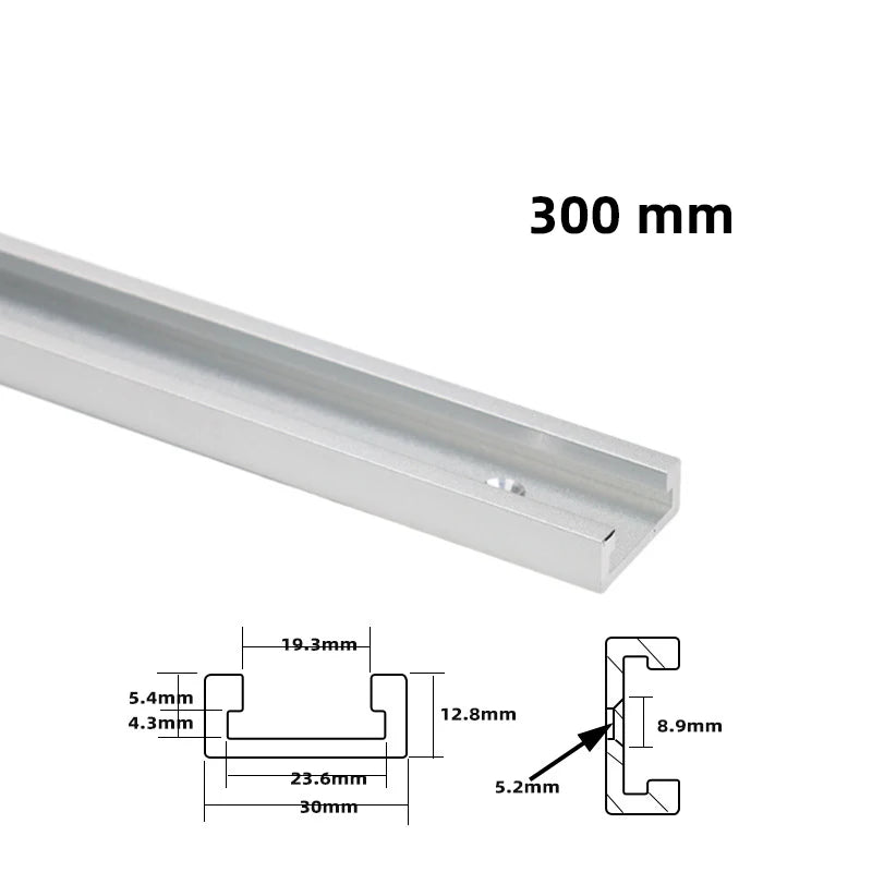 30 Type T-Track Limiter Aluminum Alloy Chute Woodworking Miter T Track Workbench Stop for DIY Saw Push Router Guide Tools - Image 10
