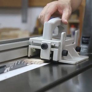 【Shipped from within the USA】Table Saw Anti Cutting Protector Saw Handle Inverted Engraving Machine Band Saw Woodworking Push Ruler Safety Cutting Accessory