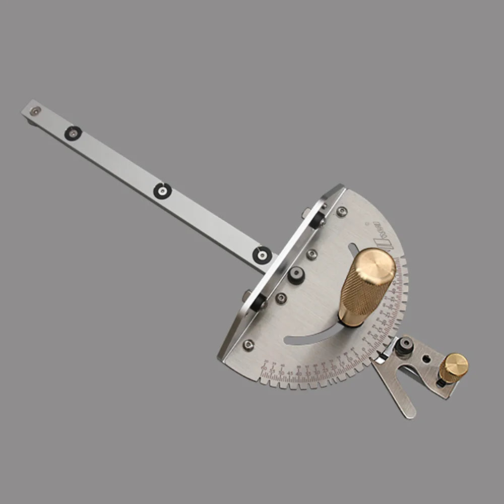 WNew Miter Gauge Fence With Track Stop Table Saw Router Woodworking Bench Tools Diy For Cutting Carpentry Squares Hand Tools - Image 10
