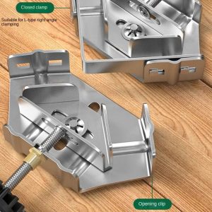 Stainless Steel Right Angle Clamp Quick Clip Sturdy Corner Clamp Locator Auxiliary Adjustable 90 Degree Fixing Clamp Welding