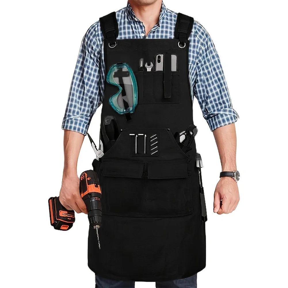 For Woodworking Workbench Apron Welding Work Work Safety Apron Heavy-duty Apron Construction Site Apron For Blacksmiths Work Protects From Hot Sparks - Image 5