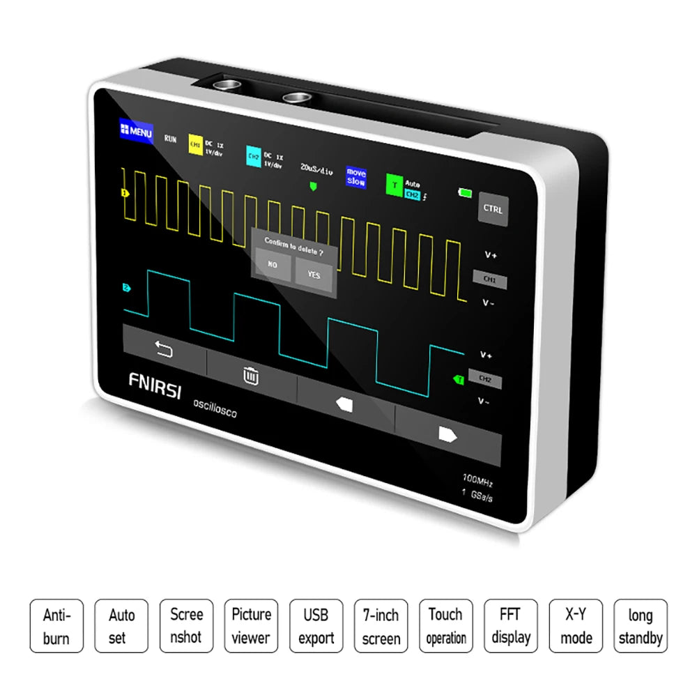 FNIRSI-1013D Digital Storage Oscilloscope - Image 2