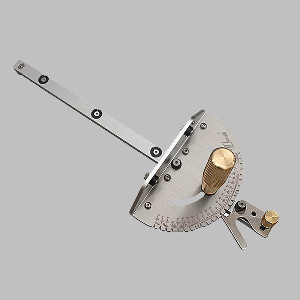 WNew Miter Gauge Fence With Track Stop Table Saw Router Woodworking Bench Tools Diy For Cutting Carpentry Squares Hand Tools - Image 13