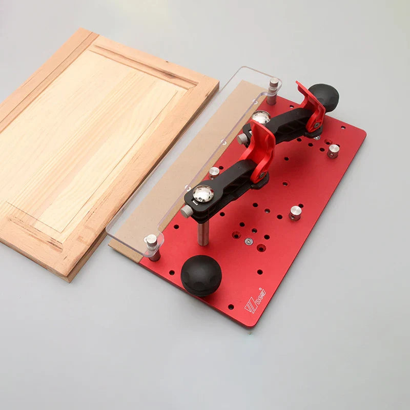 【Shipped from within the USA】Push Block Plate Inverted Wood Router Safety Electric Trimming Engraving Machine Push Fence for Router Table Right Angle Cutter - Image 2