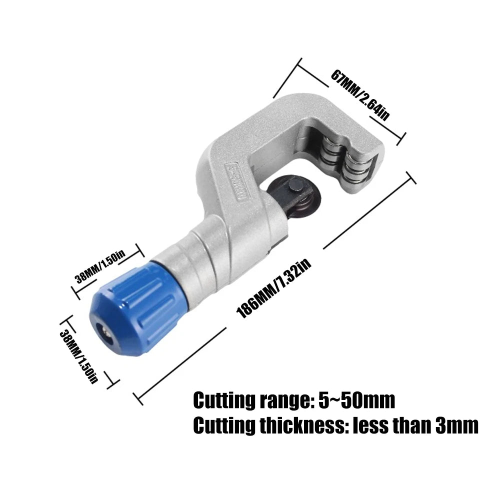 Bearing Roller Type Tube Cutter 4-32/5-50/6-70mm Professional Cutter for Stainless Steel Copper Tube Iron Plumbing Cutting Tool - Image 8