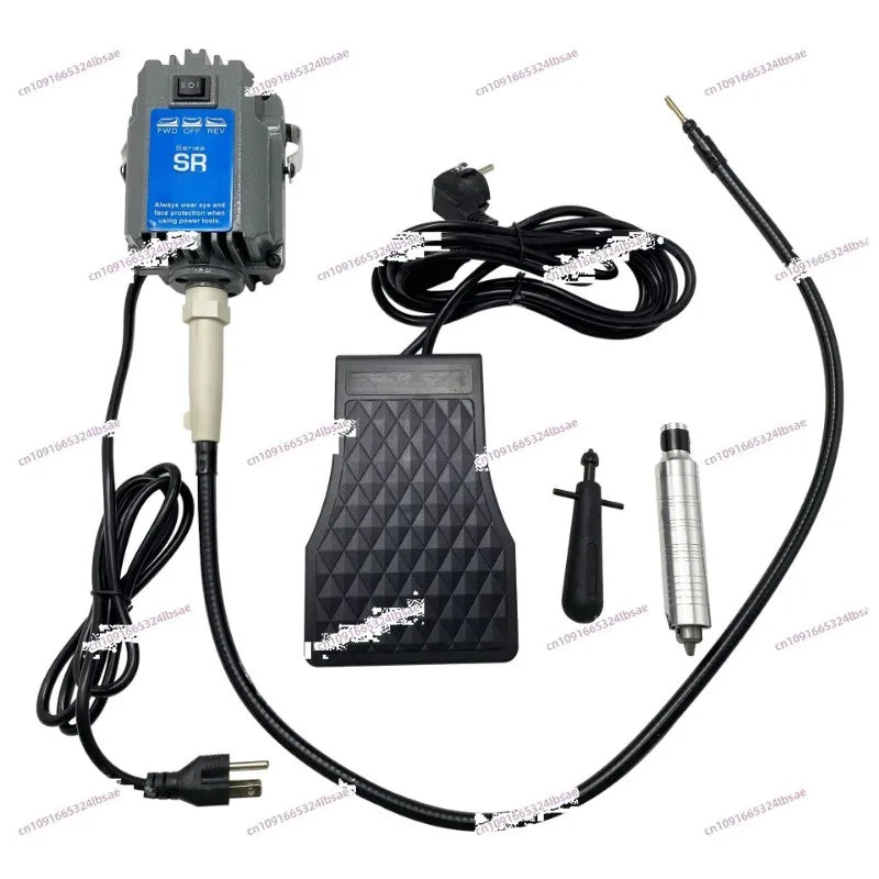 Hanging Flexshaft Mill Electric Jewelry Grinding Polishing Tools Stepless Speed Stone Wood jewelry tools rotary forward reverse - Image 5