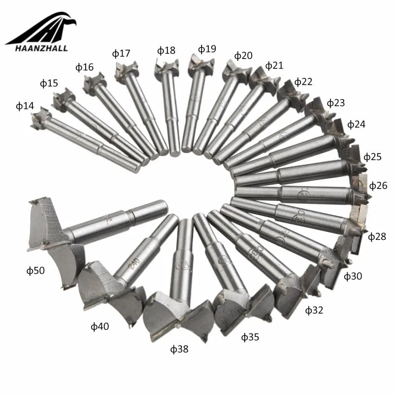 16PCS/20Pcs/23PCS set 14-50mm Forstner Drill Bits Woodworking Self Centering Hole Saw Cutter - Image 5