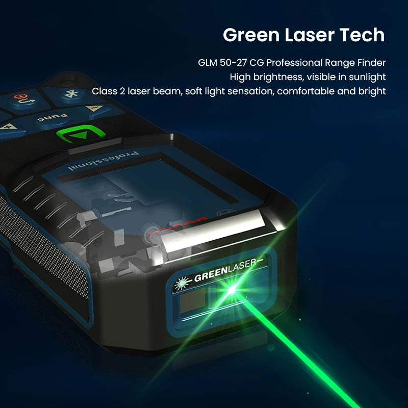Bosch Laser Rangefinder Digital Distance Meter High Precision Laser Measure Tape Measurement Tool Laser Range Finder GLM30/40/50 - Image 3