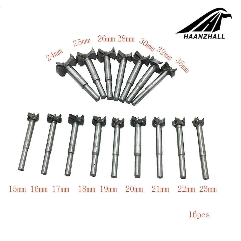 16PCS/20Pcs/23PCS set 14-50mm Forstner Drill Bits Woodworking Self Centering Hole Saw Cutter - Image 4