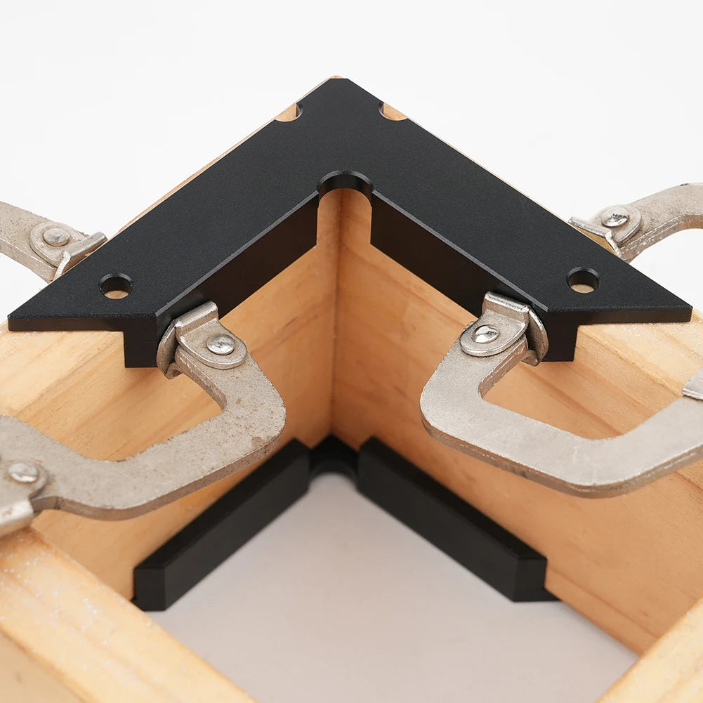 2PCS Right Angle Clamps Right Angle Clamps 90 Degree Positioner Squares Woodworking Aluminium Alloy 90-degree Angle Positioner - Image 5