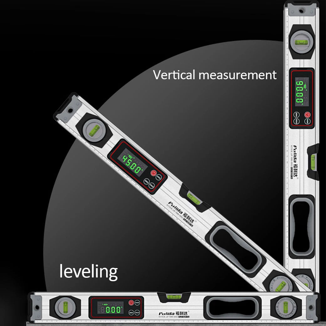 Digital Protractor Angle Finder Inclinometer Magnets Level Angle Slope 0-90 °Electronic Level Ruler 20-50MM with LED Display - Image 3