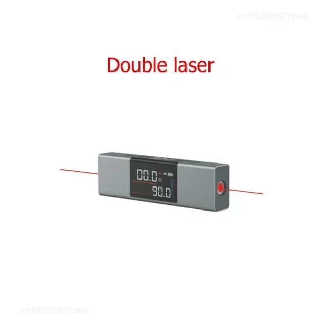 Duka Laser Protractor Digital Inclinometer Angle Measure 2 in 1 Laser Level Ruler High Precision Laser Distance Meters - Image 10