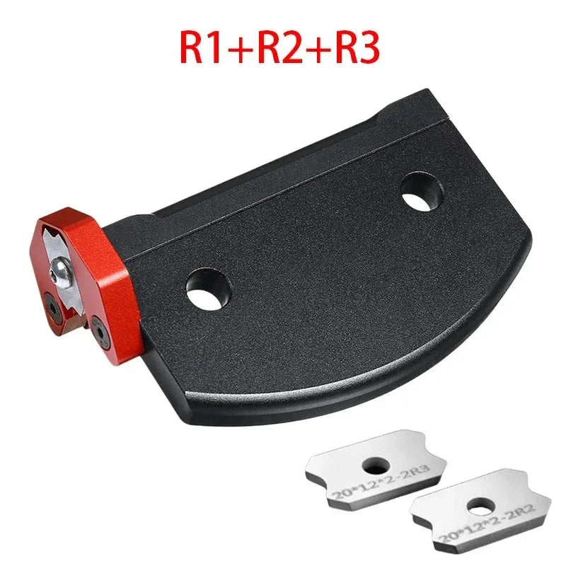 Woodworking Edge Banding Arc Trimming Manual Planer Blade Edge Corner Planer Wood Chamfering Fillet Scraper Board Deburring Tool - Image 12