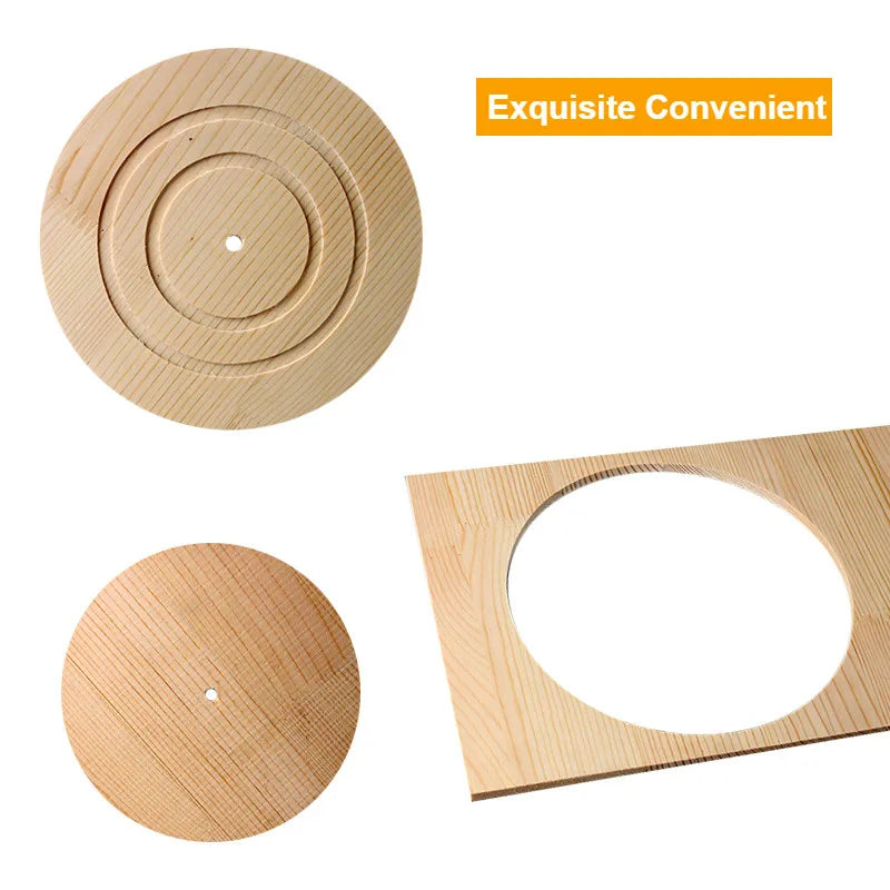Circle Cutting Jig for Bosch Makita Electric Hand Trimmer Wood Router Circle Milling Groove DIY Tools Woodworking Milling - Image 4