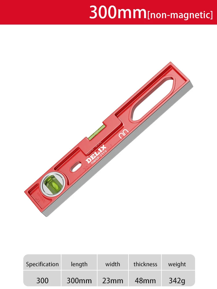 Level Ruler High-precision Household Level Water Meter Tool Fan Small Strong Magnetic Ruler Solid Anti-fall Multi-function - Image 7