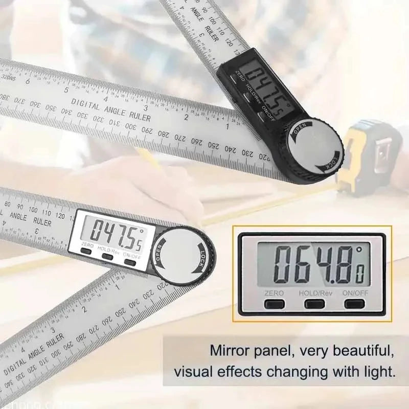 1 PC 2 in 1 Digital Angle Detector Scale Suitable for Woodworking Measurement Tools High Accuracy Mutifunction Tools - Image 4