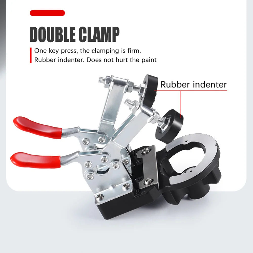 35mm Hinge Boring Concealed Door Hinge Jig Aluminum Alloy Cabinet Hinge Jig Accurate Locking Dual Clamp Fixation Hinge Drill - Image 6