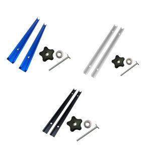 Miter Track Jig Kit for T-Track Systems, 30.5cm Length, Table Saws and Mills