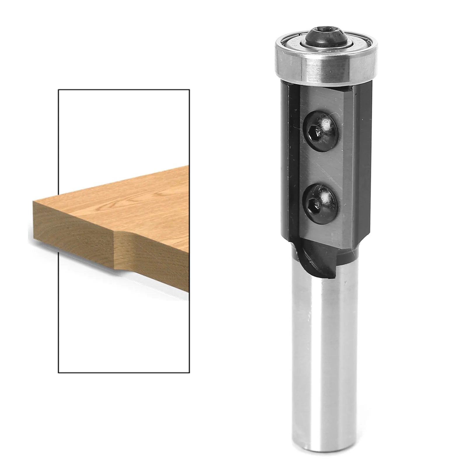 1PCS Milling Cutter 8/12/12.7mm Shank Wood Planer Bit Trimming Router Bit Insert for Woodworking Trimming Slotting Tools - Image 4