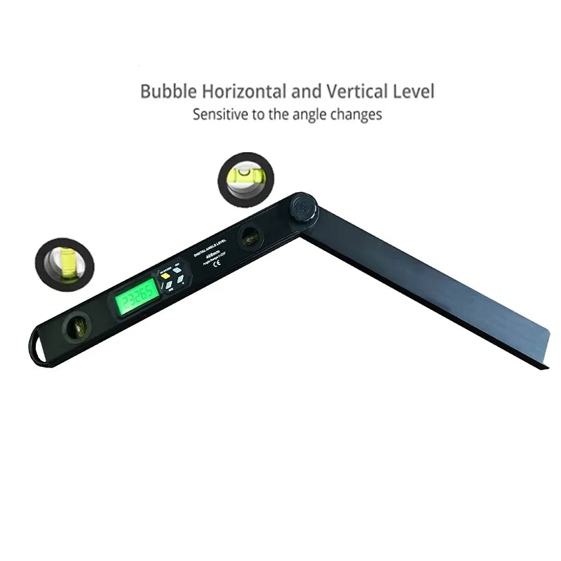 400mm Level 0-225° Electronic Instruments LCD Digital Angle Ruler Inclinometer Angle Measurer - Image 5