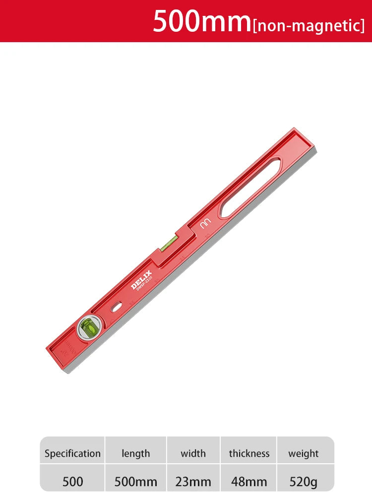 Level Ruler High-precision Household Level Water Meter Tool Fan Small Strong Magnetic Ruler Solid Anti-fall Multi-function - Image 8
