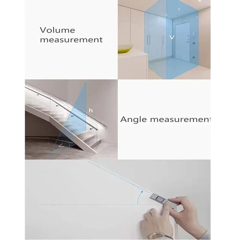Original AtuMan DUKA Laser Range finder 25/40m LS-P/LS-1 Portable USB Charger High Precision Measurement Laser Range Finder - Image 4