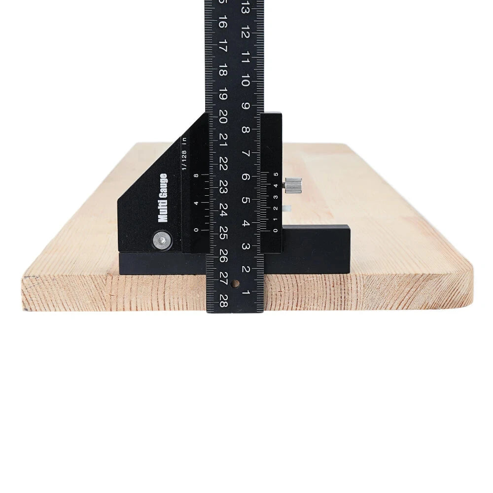 Woodworking Scriber Gauge Aluminum Alloy T Type Measuring Marking Framing Ruler Tool for Carpentry DIY Tools - Image 6