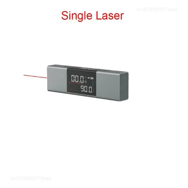 Duka Laser Protractor Digital Inclinometer Angle Measure 2 in 1 Laser Level Ruler High Precision Laser Distance Meters - Image 11
