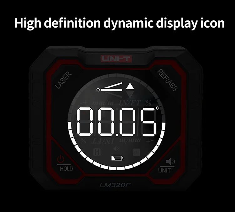 UNI-T Digital Angle Meter LM320A LM320B Protractor Magnetic Inclinometer Goniometer Electronic Angle Finder Measuring Tools - Image 13