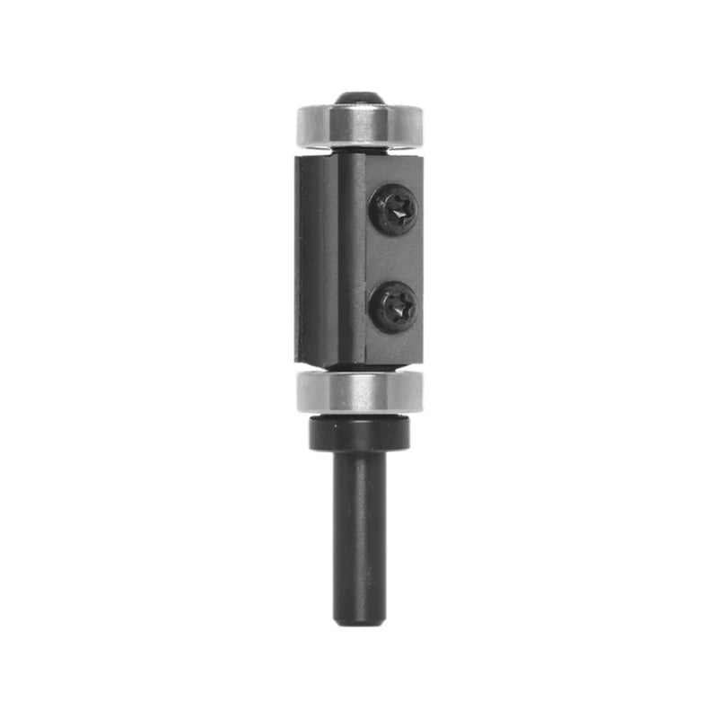 1pc Insert Carbides Reversible Pattern Flush Trim Router Bit 8mm Shank, Top Bearing Template Router Bit for Trimming - Image 9