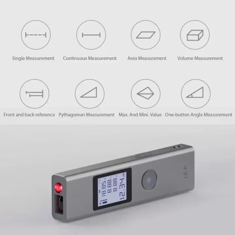 Original AtuMan DUKA Laser Range finder 25/40m LS-P/LS-1 Portable USB Charger High Precision Measurement Laser Range Finder - Image 5