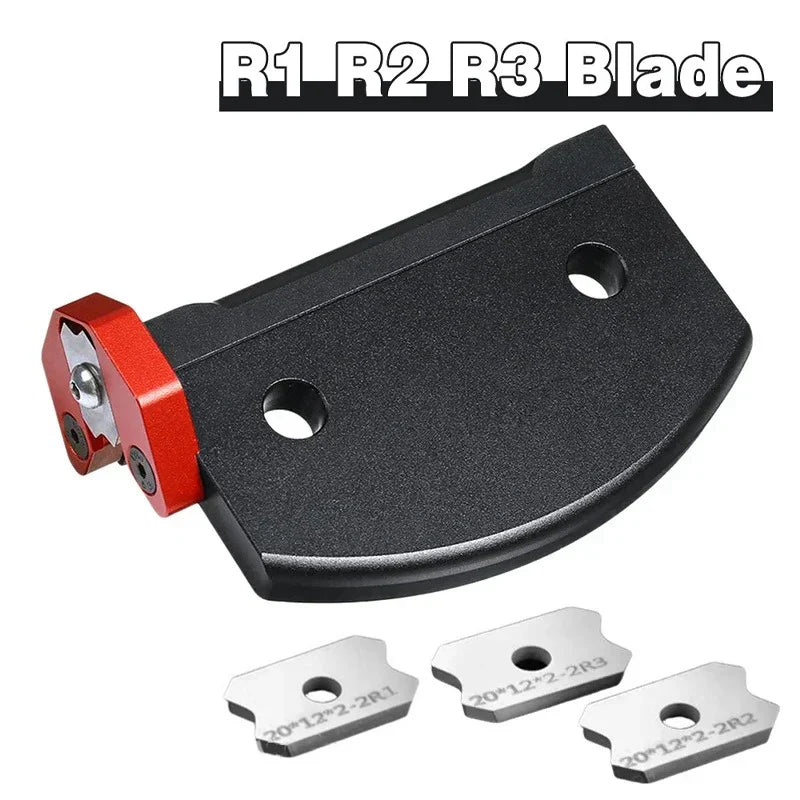 Woodworking Edge Banding Arc Trimming Manual Planer Blade Edge Corner Planer Wood Chamfering Fillet Scraper Board Deburring Tool - Image 5