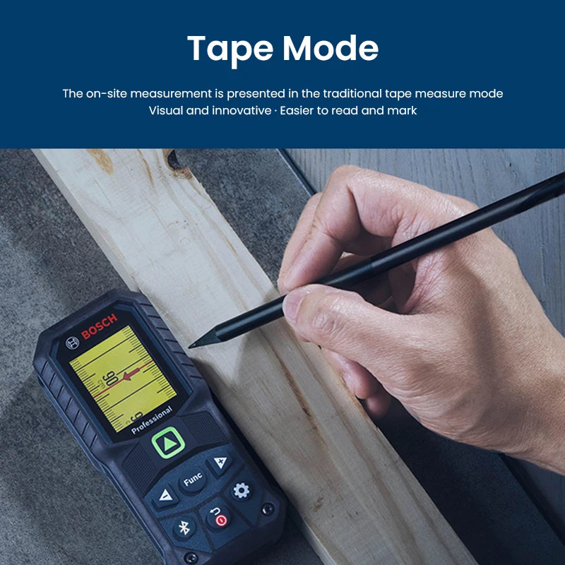 Bosch Laser Rangefinder Digital Distance Meter High Precision Laser Measure Tape Measurement Tool Laser Range Finder GLM30/40/50 - Image 5