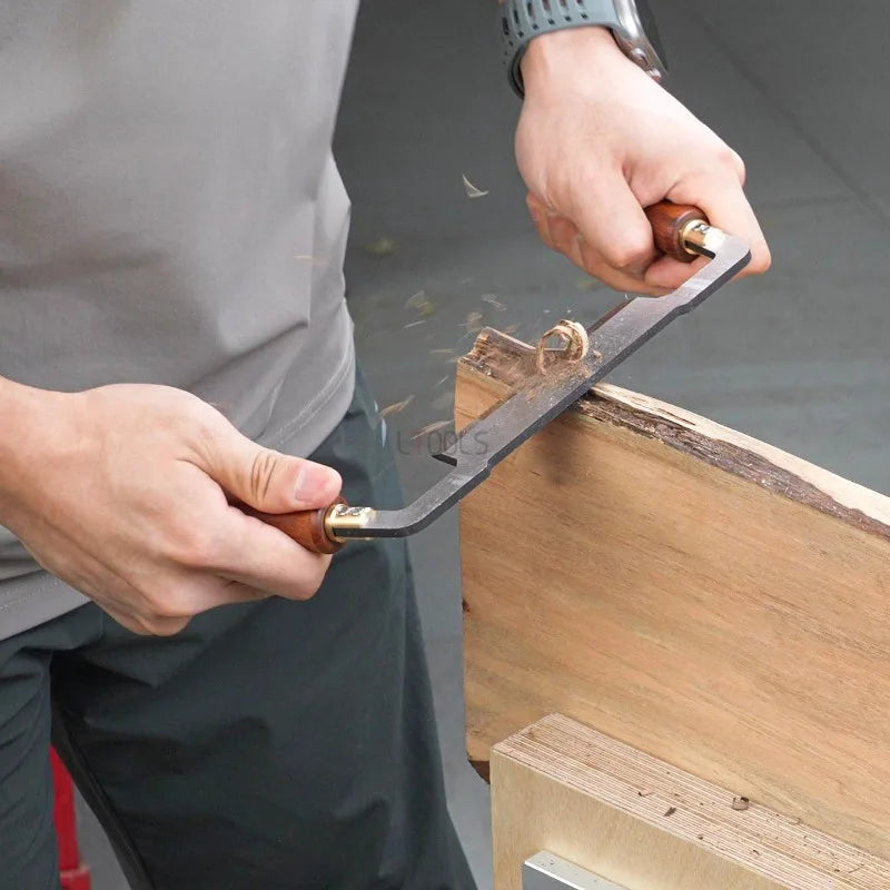 Tree Peeling Knife Carpenter Edge Trimming HSS Straight Draw Knife Woodworking Handmade Bark Scraper Making Blank Shovel Planer - Image 3