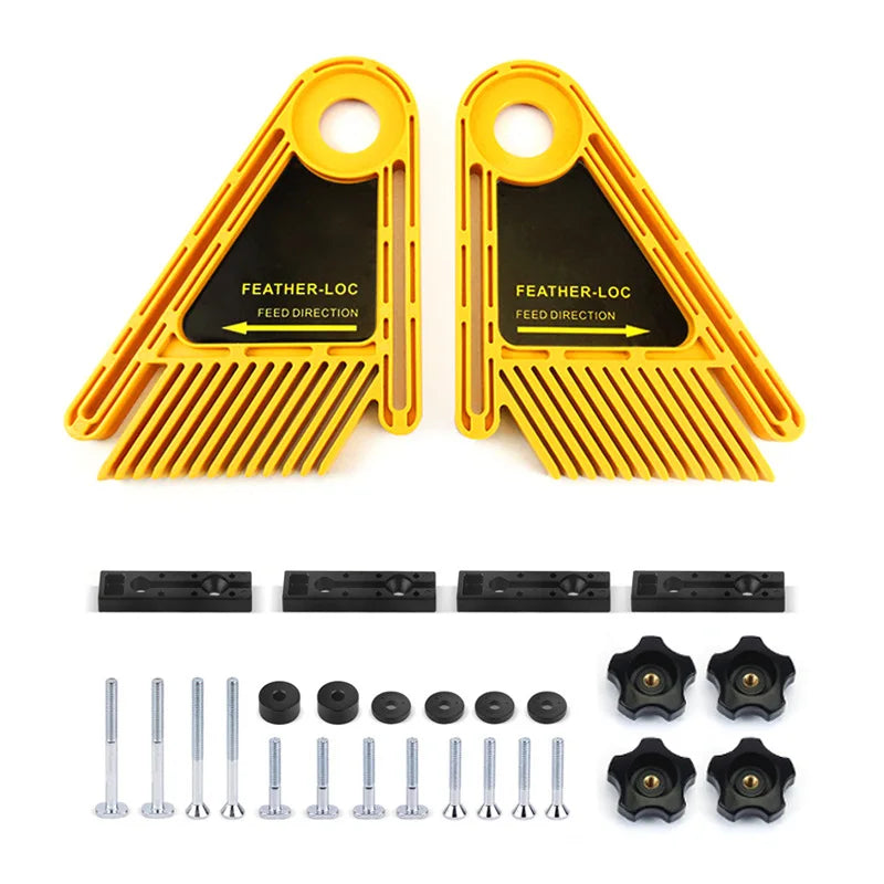 Double Feather Loc Board Featherboard Router Table Block Table Saw Push Block Woodworking Engraving Circular Saw for DIY Tools - Image 8